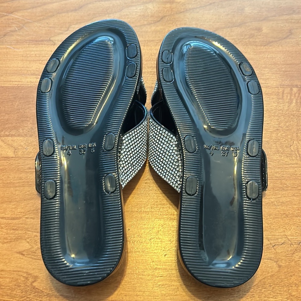 ANN MORE Jelly Sandals Size 6 - Picture 6 of 8